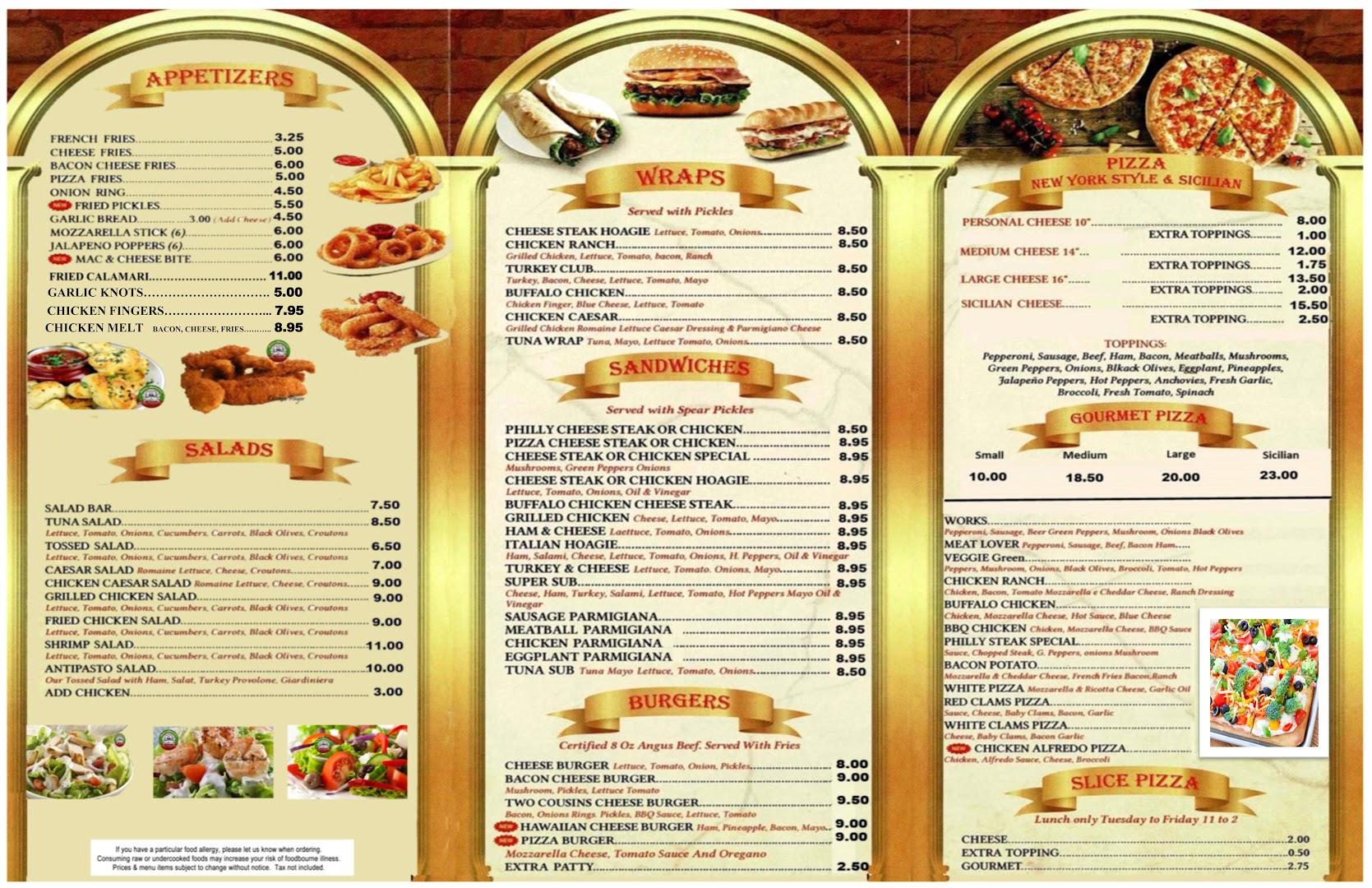 Two Cousins Pizza & Grill
